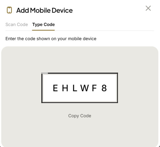 Admin Console: Add New Device (4)