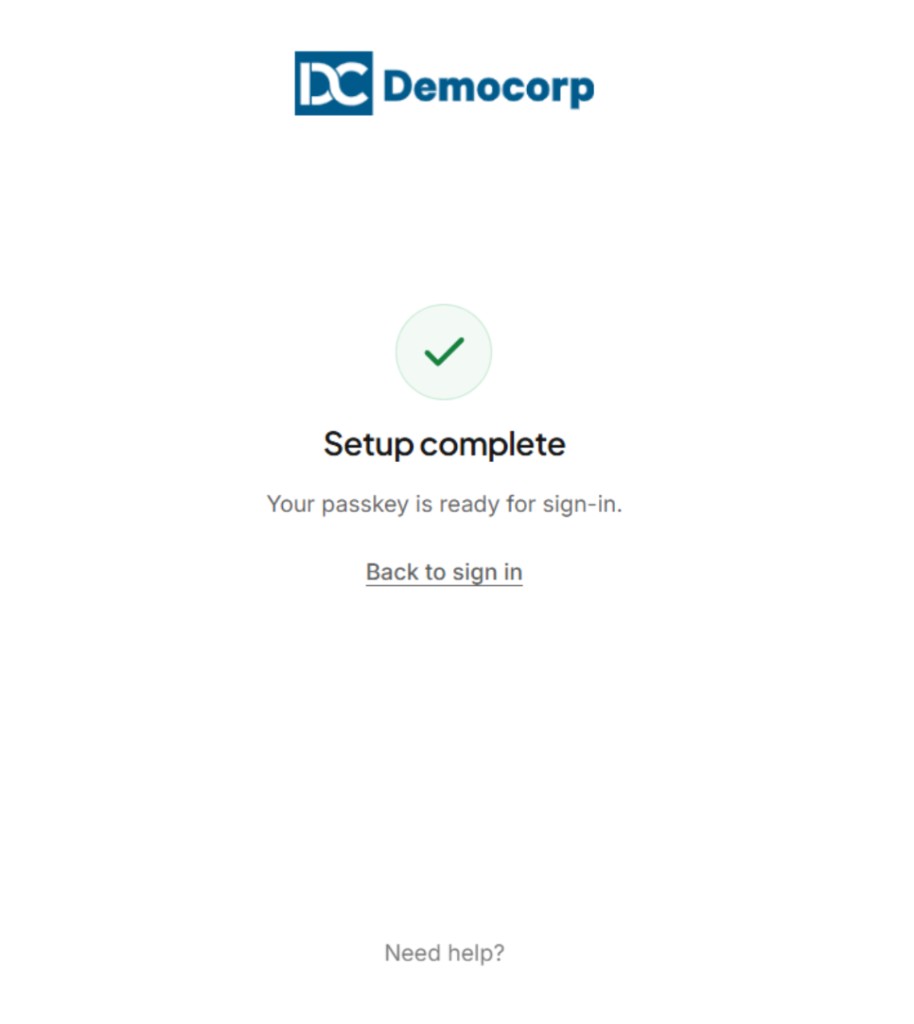Mobile App: Setting up Passkey on Windows OS (14)